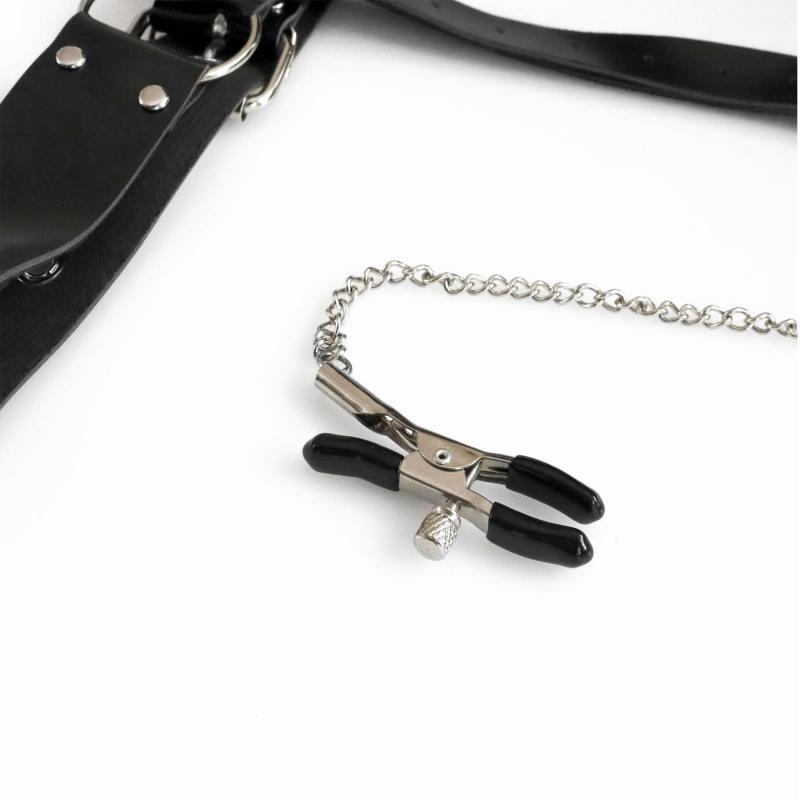 SO8240 Бондажный набор с металлическим анальным крюком №1 Art of Sex Bridget Bondage set with anal hook №1