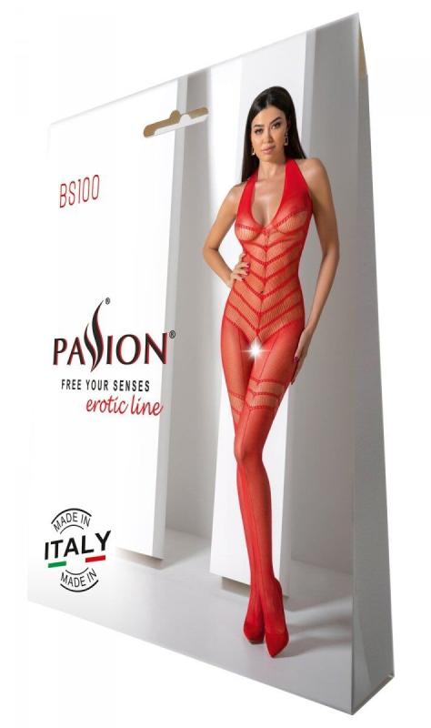 SO8942 Бодистокинг Passion BS100 red