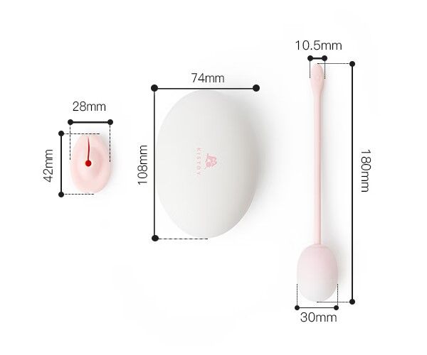 SO8711 Виброяйцо KISTOY Choco Pop