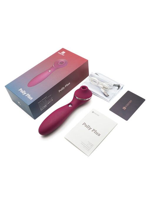 SO4958 Вакуумный вибратор KISTOY Polly Plus Violet