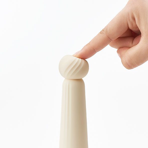 SO3324 Минивибратор IROHA RIN Akane с экстра мягким кончиком, 4 режима работы, на батарейках