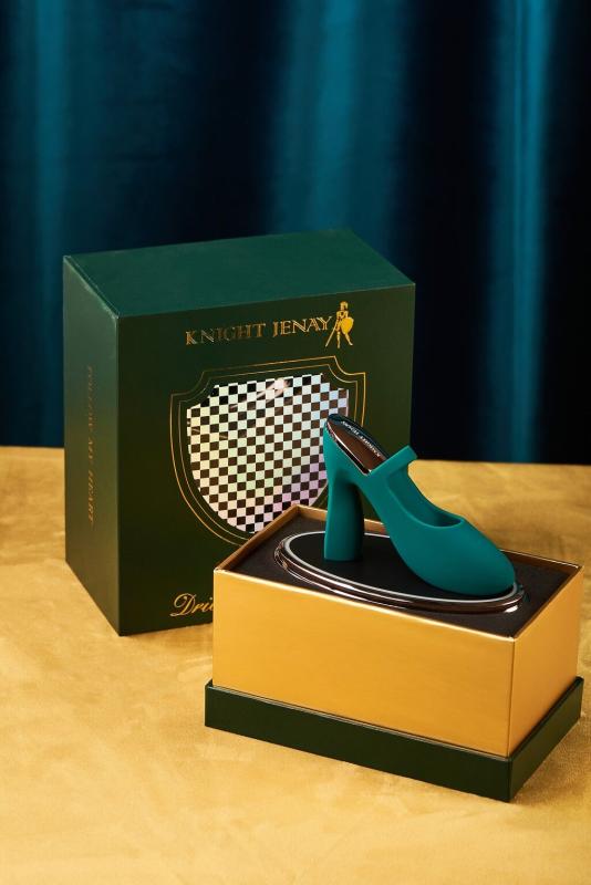 SO6558 Изысканный вибратор на палец Knight Jenay ICE & FIRE, лубрикант в комплекте