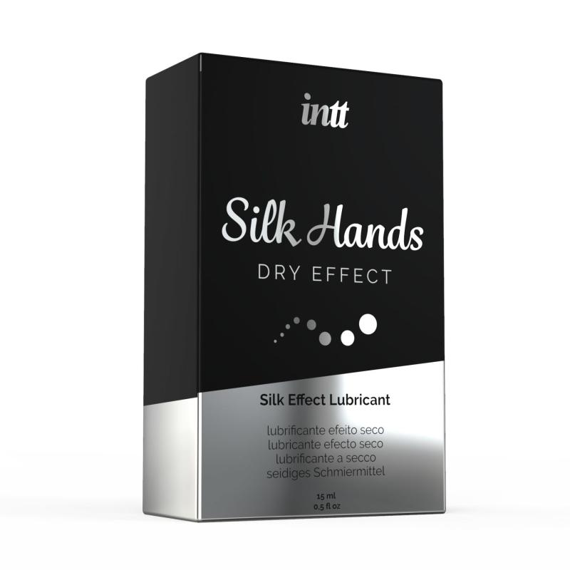 SO2923 Ульта-густая силиконовая смазк Intt Silk Hands (15 мл) с матовым эффектом, шелковистый эффект