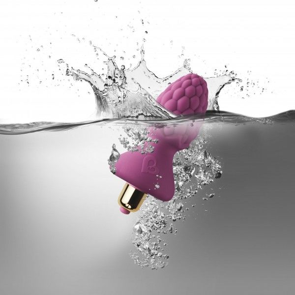 RO1491 Анальный вибростимулятор Rocks Off Ass-Berries 7 Raspberry