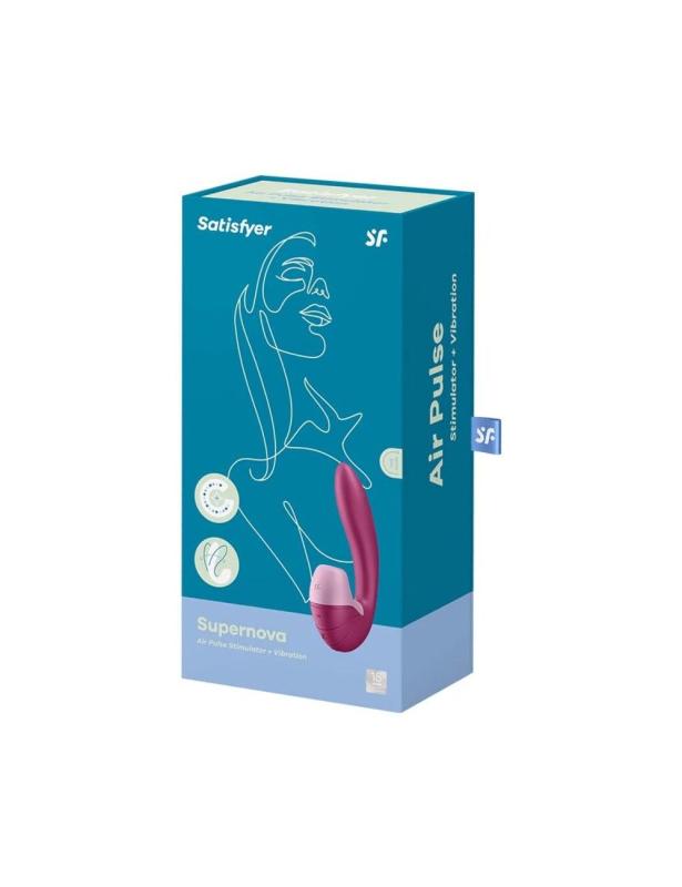 SO6110 Вакуумный вибратор Satisfyer Supernova Berry, 2 положения ствола