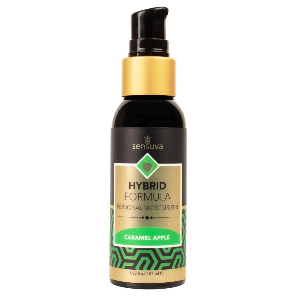 SO3536 Смазка водно-силиконовая Sensuva Hybrid Caramel Apple (57 мл) без сахара, можно для оральных ласк