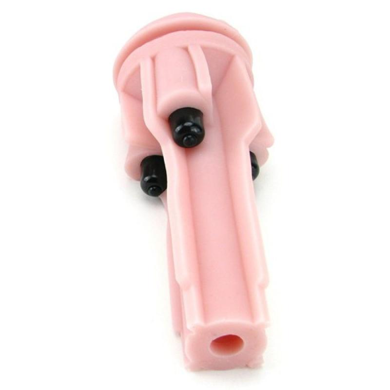 F17347 Мастурбатор с вибрацией Fleshlight Vibro Pink Lady Touch, три вибропули, стимулирующий рельеф