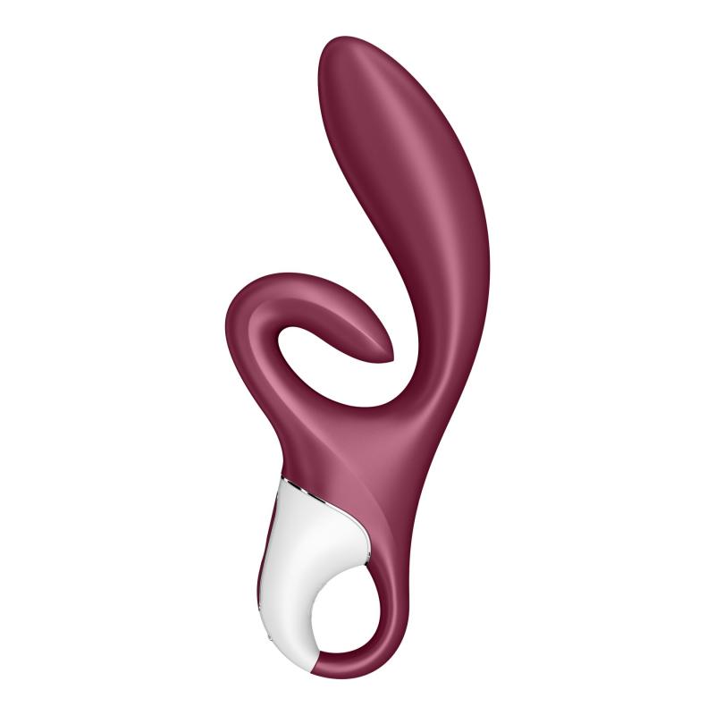 SO7776 Вибратор-кролик Satisfyer Touch Me Red, двойной отросток, 3 мощных мотора