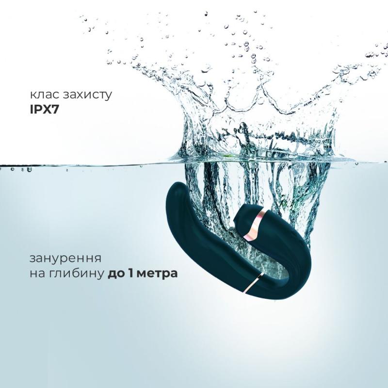 SO6028 Пульсатор с вакуумной стимуляцией клитора Adrien Lastic My G (Teal)