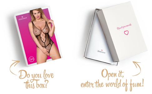 SO7205 Бодистокинг из крупной сетки с доступом Obsessive B117 teddy S/M/L, черный