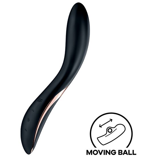 SO6074 Вибратор с жемчужной стимуляцией точки G Satisfyer Rrrolling Explosion Black