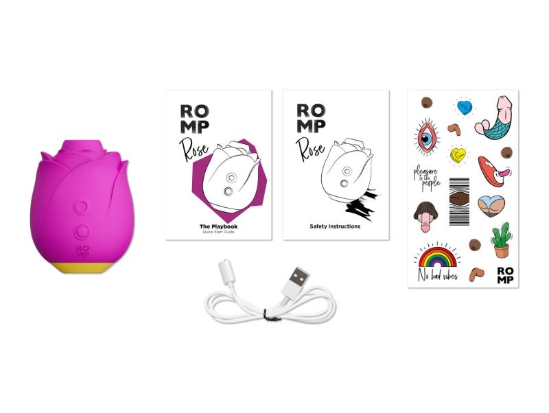 SO8738 Вакуумный клиторальный стимулятор Romp ROSE