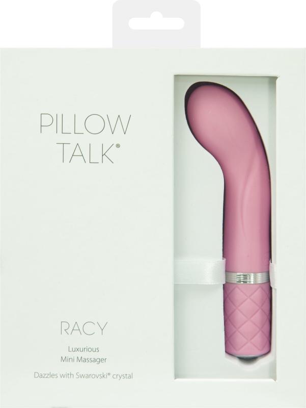SO2719 Роскошный вибратор Pillow Talk - Racy Pink с кристаллом Сваровски для точки G, подарочная упаковка