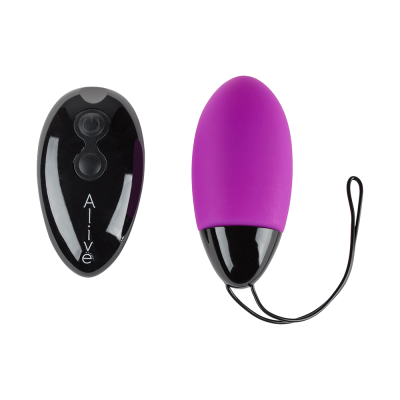Мощное виброяйцо Alive Magic Egg MAX Violet с пультом ДУ