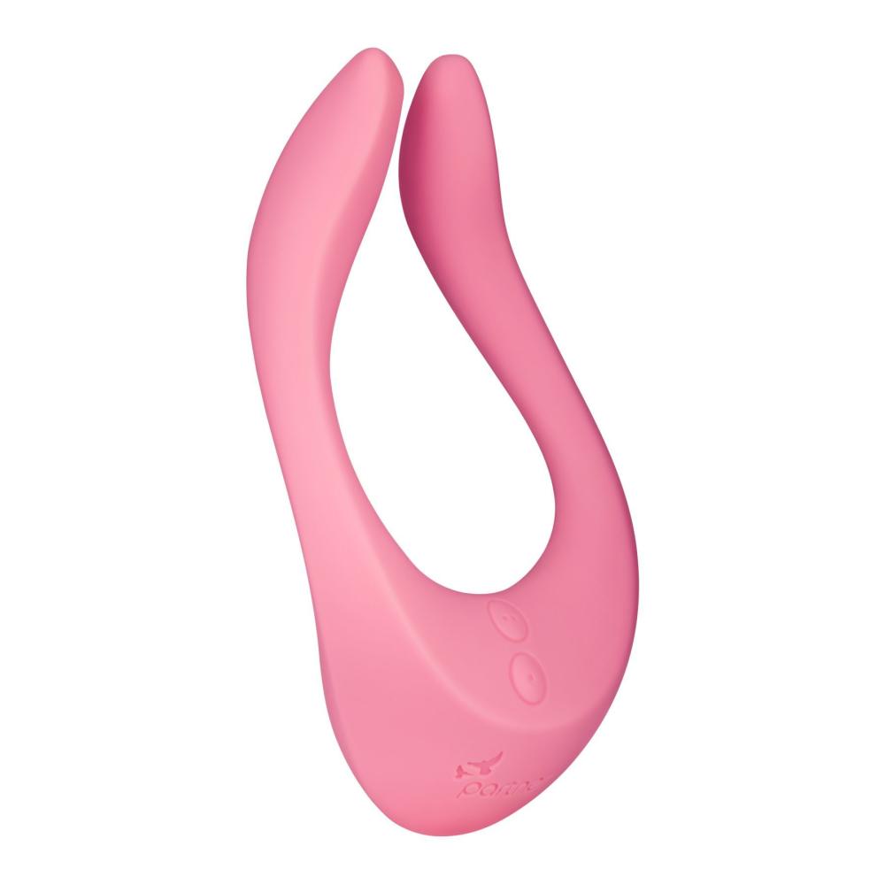 SO2306 Вибратор для пар Satisfyer Endless Joy Pink, 3 независимых мотора, многофункциональный