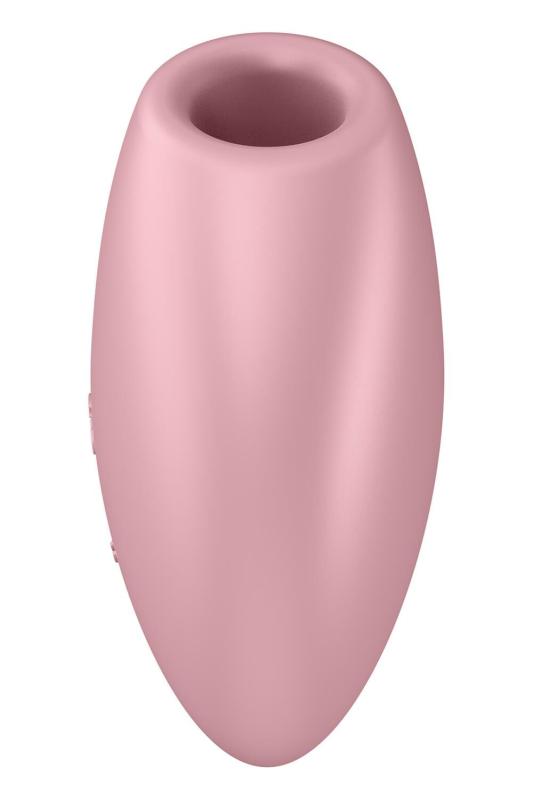 SO6286 Вакуумный стимулятор-сердечко с вибрацией Satisfyer Cutie Heart Light Red