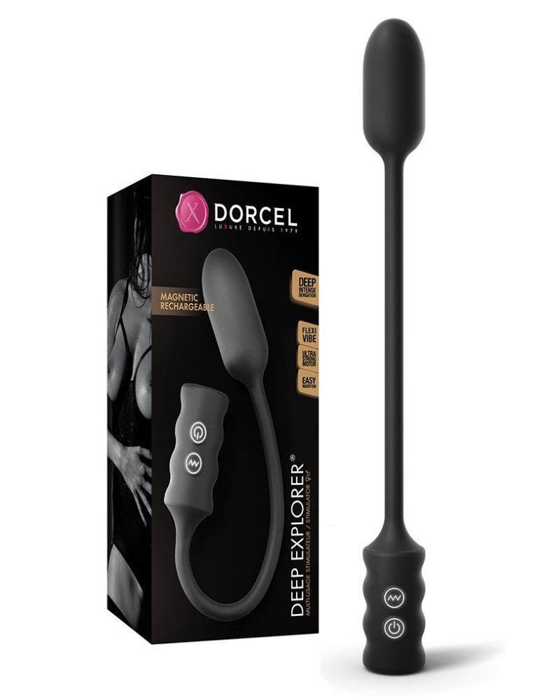 SO2948 Виброяйцо Dorcel Deep Explorer, подходит для вагинальной и анальной стимуляции, мощное