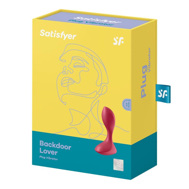 SO5439 Анальная вибропробка Satisfyer Backdoor Lover Red