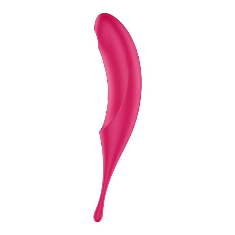 SO7802 Вибратор для клитора с вакуумной стимуляцией Satisfyer Twirling Pro Red