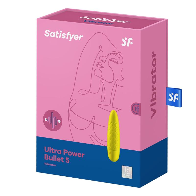 SO5430 Минивибратор Satisfyer Ultra Power Bullet 5 Yellow