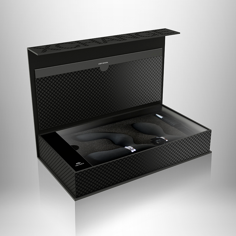 SO1337 Премиум набор для мужчин 2-в-1 Rocks Off Fuzion Xchange с пультом ДУ (массажер и вибропробка)