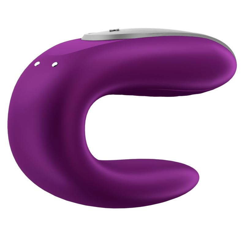 SO5059 Смарт-вибратор для пар Satisfyer Double Fun (Violet) с пультом ДУ