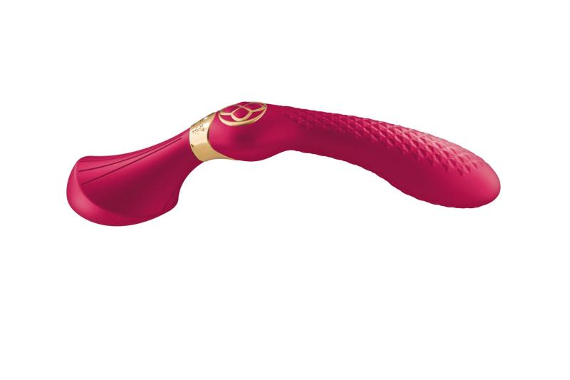 SO6912 Вибромассажер Shunga Zoa Raspberry, двусторонний