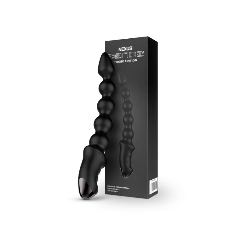 SO6637 Анальный вибратор-бусы Nexus BENDZ Bendable Vibrator Probe Edition, эффект памяти формы