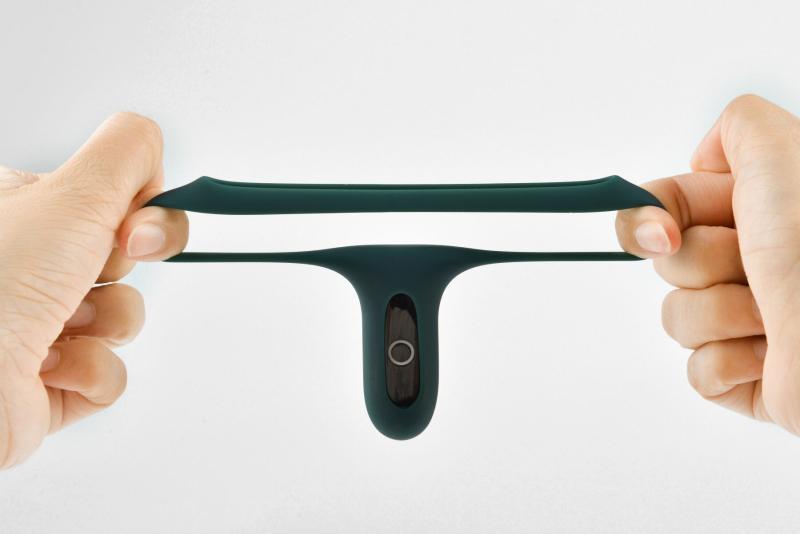 SO5748 Двойное эрекционное кольцо Fun Town Rise Turquoise, управление со смартфона