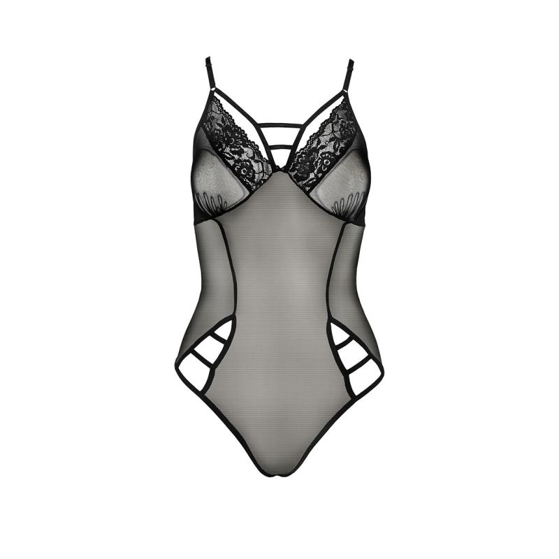 EL16302 Боди MELANIA BODY black S/M - Passion