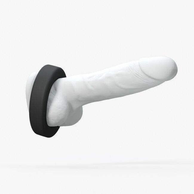 SO5090 Эрекционное кольцо широкое Love To Love COOL RING - BLACK ONYX