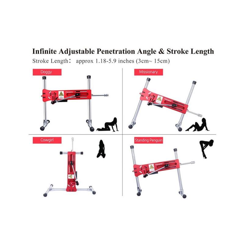 SO6192 Смарт секс-машина Hismith AK-01-Red Sex Machine APP с фаллоимитатором