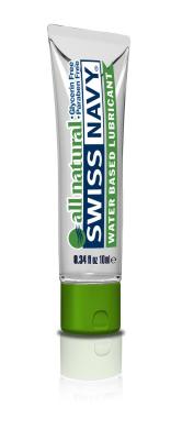 Лубрикант на водной основе для чувствительной кожи Swiss Navy All Natural 10 мл
