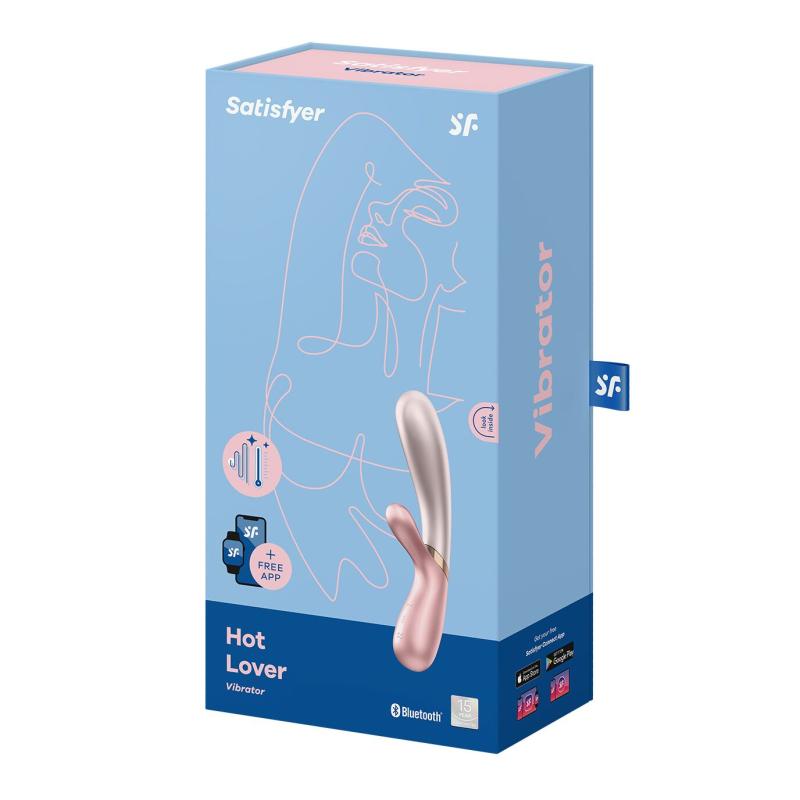 SO5544 Смарт вибратор-кролик с подогревом Satisfyer Hot Lover Pink