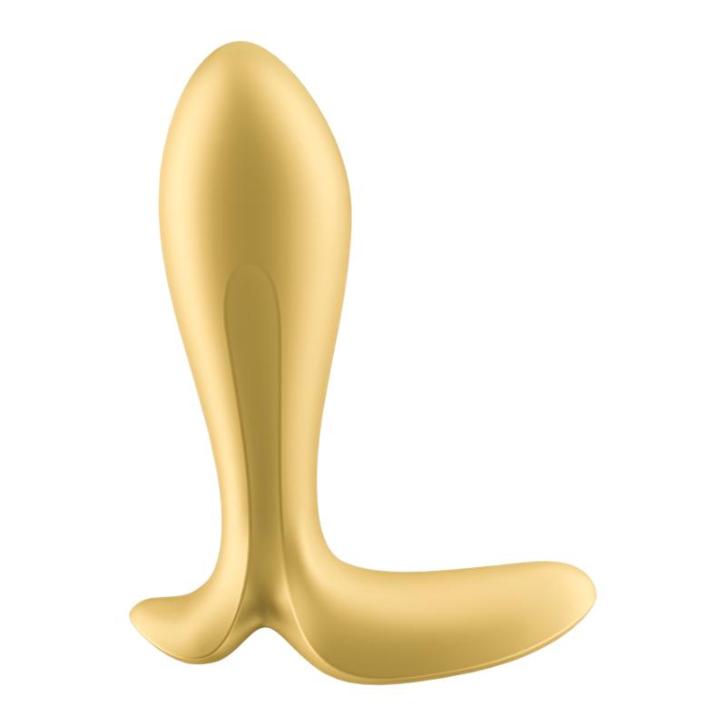 SO8627 Анальная смарт-пробка с вибрацией Satisfyer Intensity Plug Gold