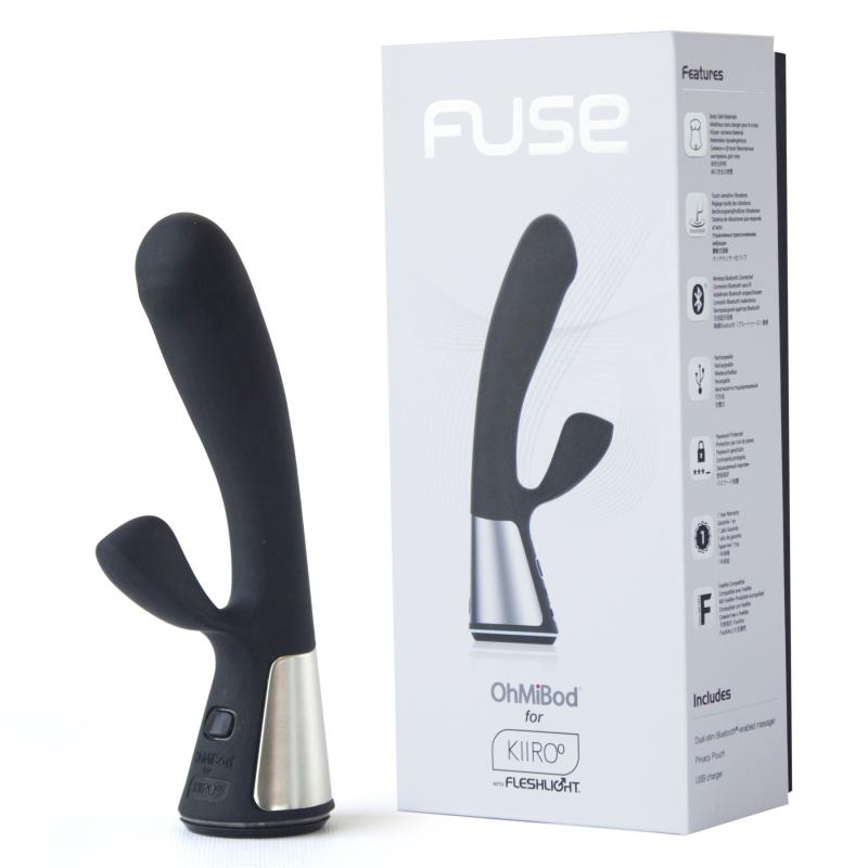 SO2907 Интерактивный вибратор-кролик Ohmibod Fuse for Kiiroo Black