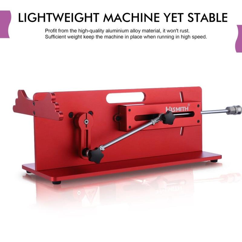 SO6195 Смарт секс-машина Hismith Table Top 2.0 Pro APP Red, настільна версія