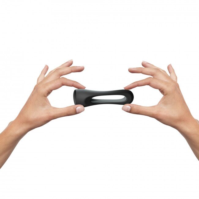 SO5087 Эрекционное кольцо двойное Love To Love FLUX RING - BLACK ONYX