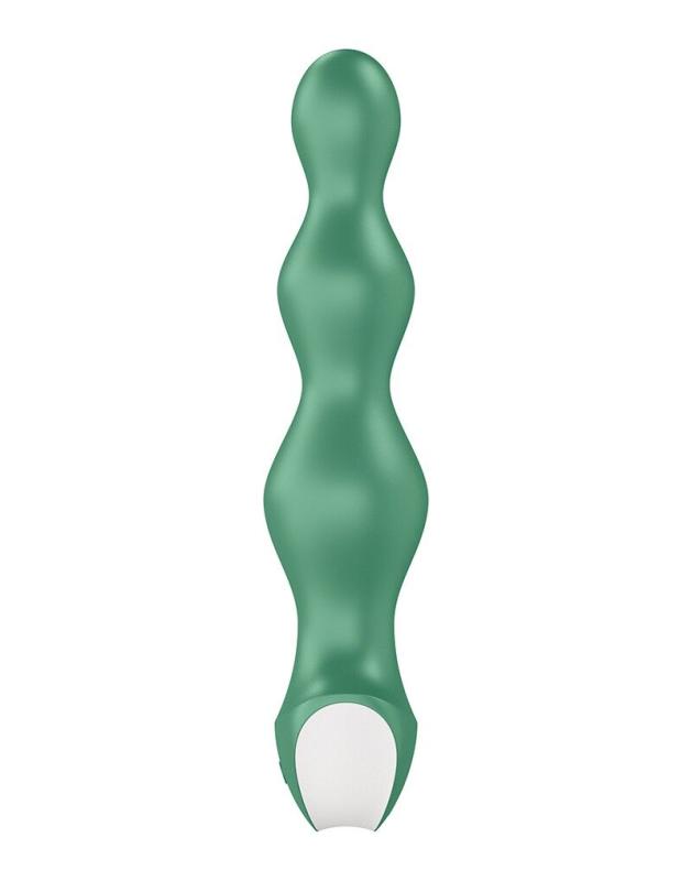SO4926 Анальный стимулятор-бусины с двумя моторами Satisfyer Lolli-Plug 2 Green