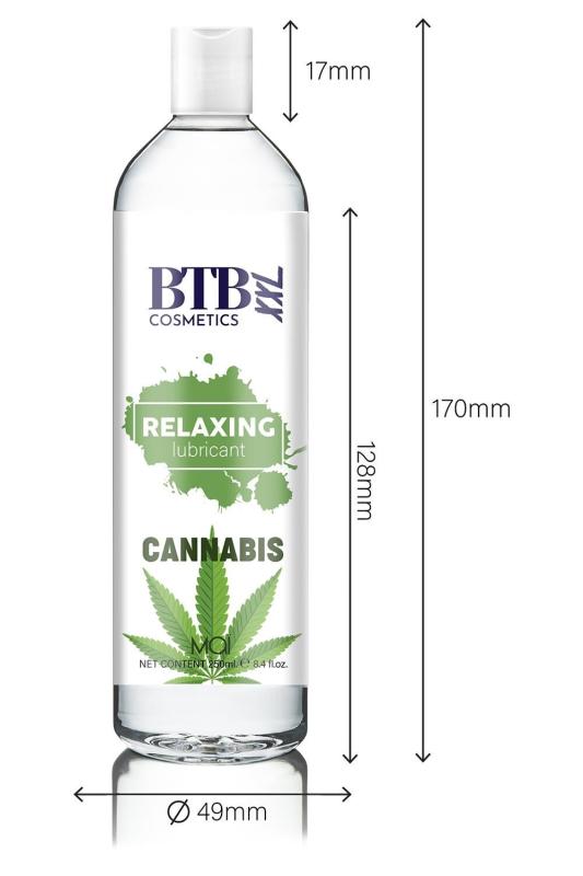 SO7538 Смазка на гибридной основе BTB Relaxing Lubricant Cannabis (250 мл)