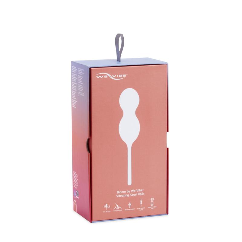 SO6922 Смарт вагинальные шарики с вибрацией We-Vibe Bloom, диаметр 3,3 см, масса 45, 65, 80 г