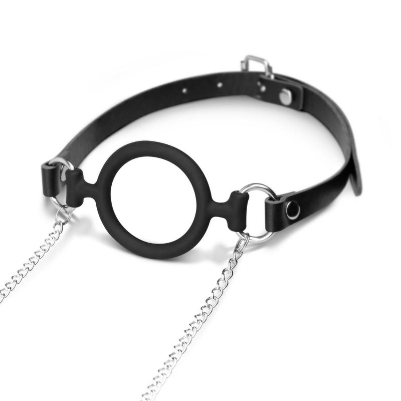 SO8819 Зажимы для сосков с кляпом Bedroom Fantasies Nipple Clamps & Silicone Gag Ring