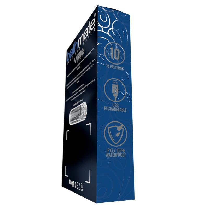 SO2439 Вибропуля Bathmate Vibe Bullet Black, глубокая мощная вибрация