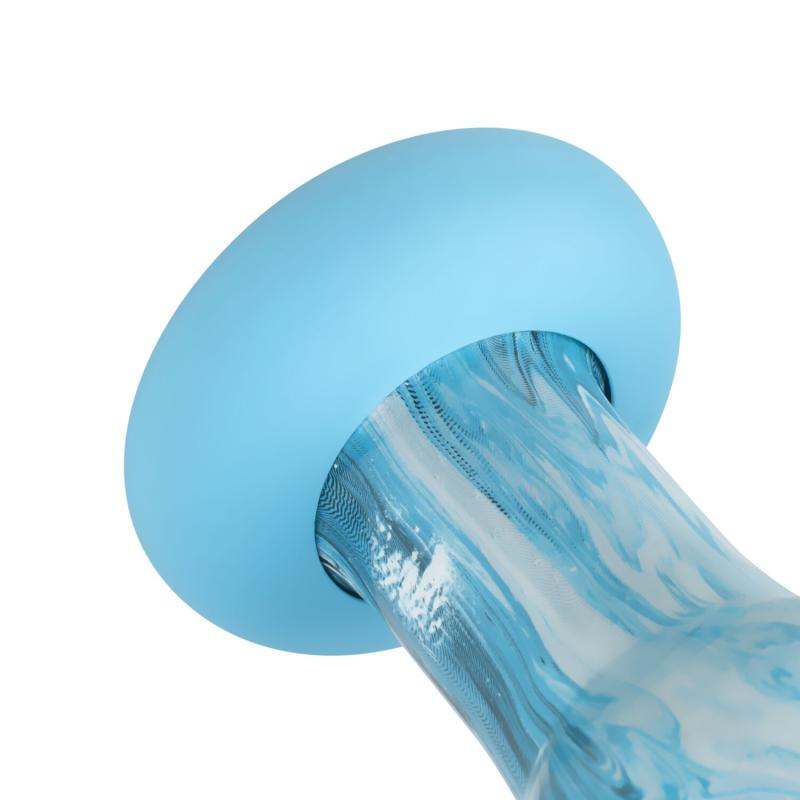 SO8895 Стеклянная анальная пробка Gildo - Ocean Curl Glass Butt plug