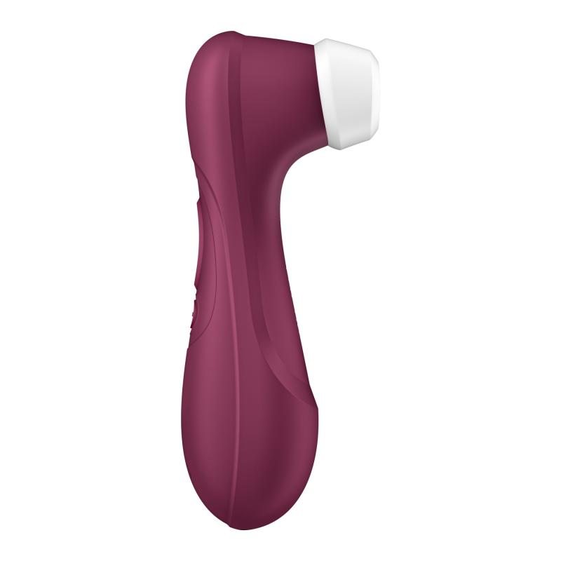 SO7772 Вакуумный клиторальный стимулятор Satisfyer Pro 2 Generation 3 with Liquid Air Wine Red