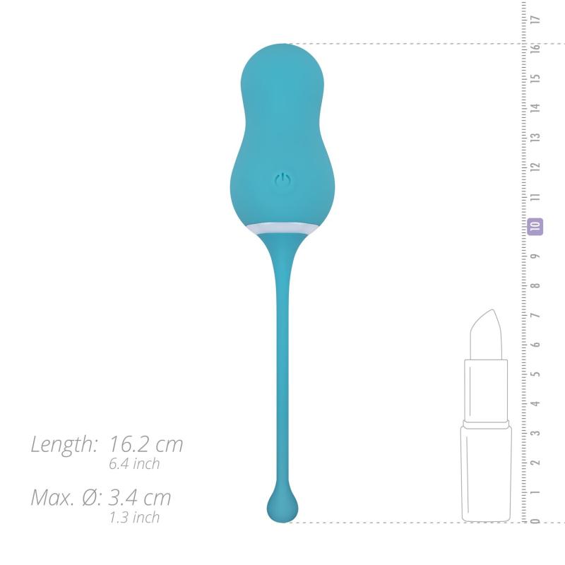 SO8886 Виброяйцо Cala Azul - Elena Vibrating Egg With Remote Control