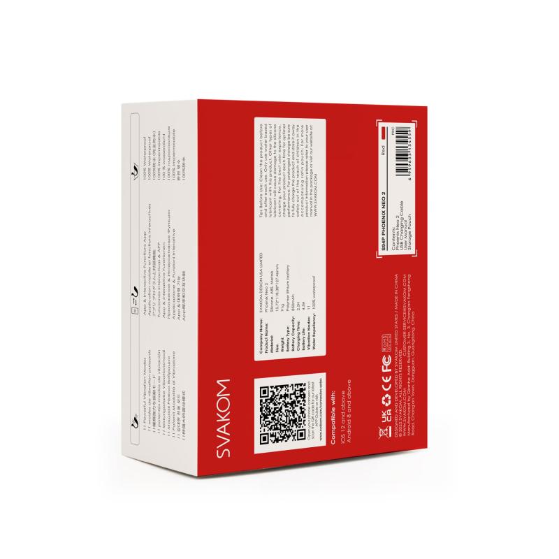 SO7325 Интерактивное виброяйцо Svakom Phoenix Neo 2, обновленная модель