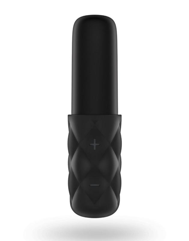 SO3500 Мощный мини-вибратор Satisfyer Sparkling Darling Silver со съемным колпачком, 15 режимов работы