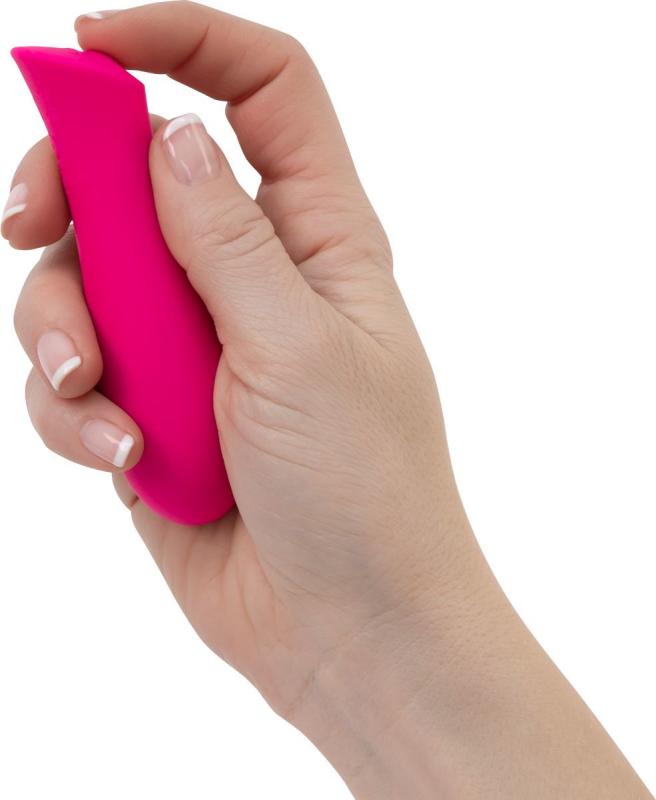 SO2734 Минивибратор The Mini Swan Rose с плавным увеличением интенсивности вибрации, силикон