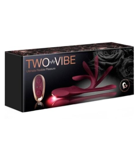 SO4884 Универсальный вибратор Rocks Off Two-Vibe Burgundy